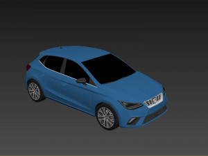 SEAT Ibiza 2022 3D Модель