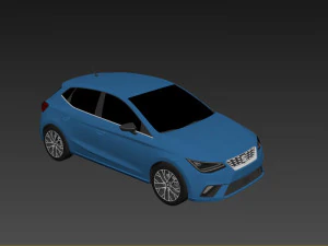 SEAT Ibiza 2022 3D Model