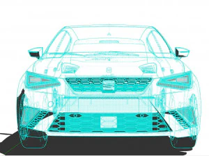 SEAT Ibiza 2022 3D Model