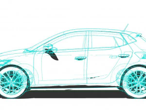 SEAT Ibiza 2022 3D Model