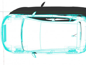 SEAT Ibiza 2022 3D Модель