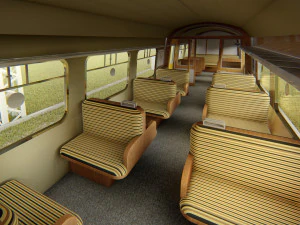 British Rail Class 303 Electric 3D Model