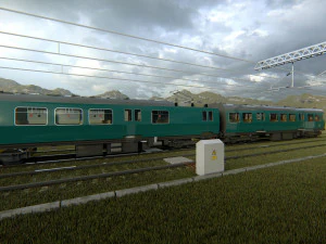 British Rail Class 303 Electric 3D Model