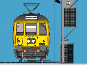 British Rail Class 303 Electric 3D Model