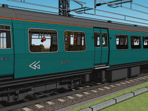 British Rail Class 303 Electric 3D Model