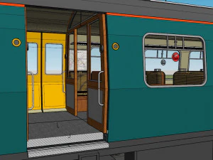 British Rail Class 303 Electric 3D Model