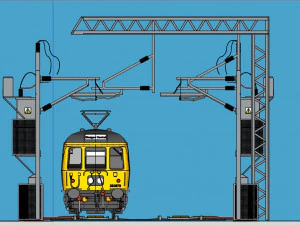 British Rail Class 303 Electric 3D Model