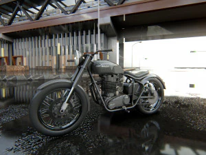 Royal Enfield Classic 500 Model 3D