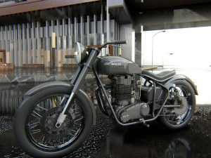Royal Enfield Classic 500 3D Model