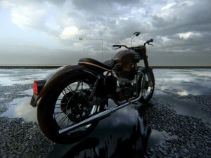 Royal Enfield Classic 500 3D Model