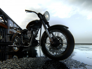 Royal Enfield Classic 500 Modelo 3D