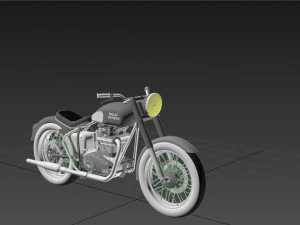 Royal Enfield Classic 500 3D Model