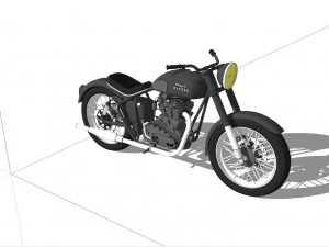 Royal Enfield Classic 500 3D Model