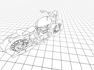 Royal Enfield Classic 500 3D Model