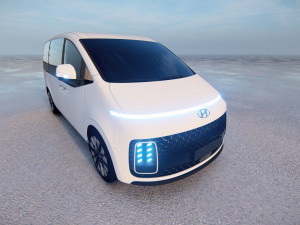Hyundai Staria 2022 3D Model