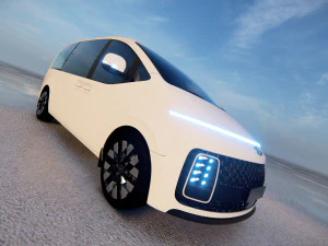 Hyundai Staria 2022 3D Model