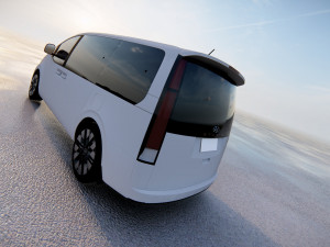 Hyundai Staria 2022 3D Model
