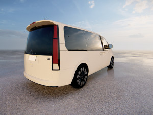 Hyundai Staria 2022 3D Model