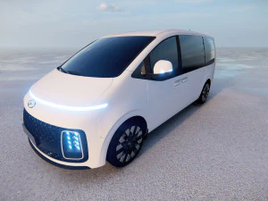 Hyundai Staria 2022 3D Model