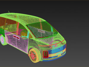 Hyundai Staria 2022 3D Model