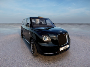 LEVC TX Taxi Modelo 3D