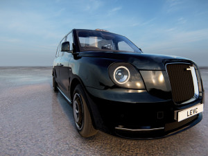 LEVC TX Taxi Modelo 3D