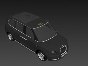 LEVC TX Taxi Modelo 3D