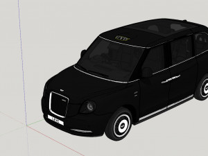 LEVC TX Taxi Modelo 3D