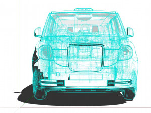 LEVC TX Taxi Modelo 3D
