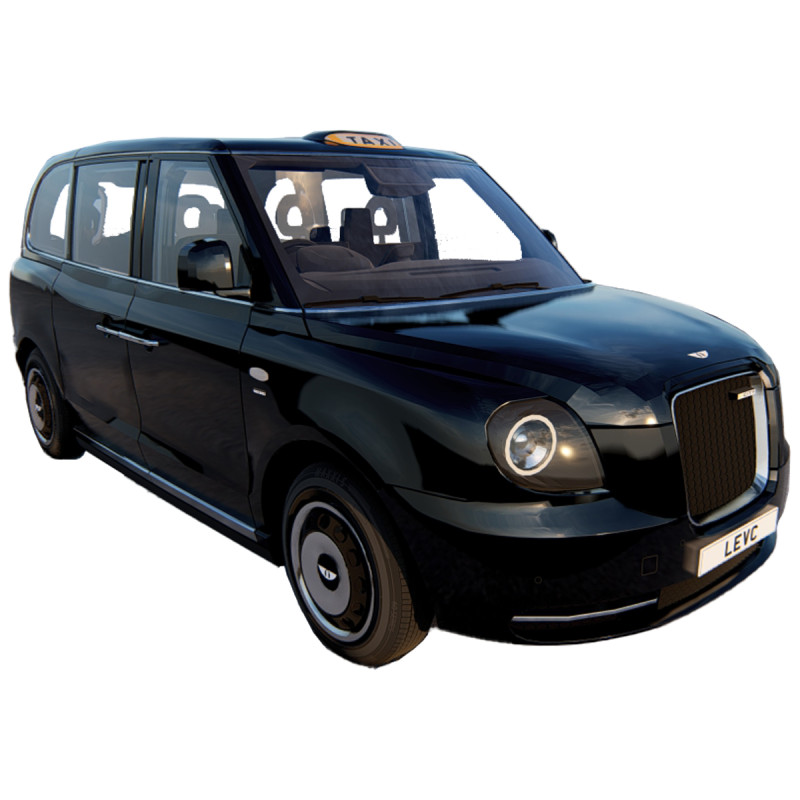 LEVC TX Taxi Modelo 3D .c4d .max .obj .3ds .fbx .stl .blend 