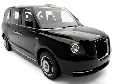 LEVC TX Taxi 3D Model