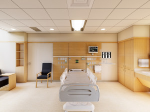 Intensive care room Modelo 3D