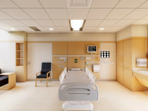 重症监护室 3D 模型