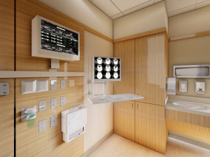 Intensive care room 3D 模型