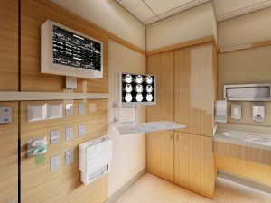 Intensive care room 3D Model