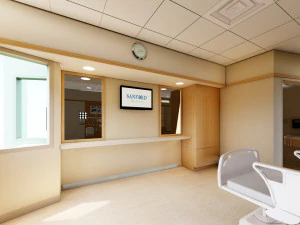 Intensive care room 3D Model