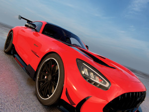 Mercedes AMG GT Black Series 2022 3D Model