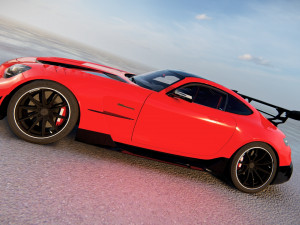 Mercedes AMG GT Black Series 2022 3D Model