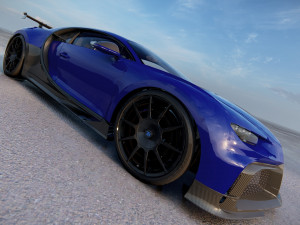 Bugatti Chiron Pur Sport 2022 Modèle 3D