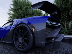 Bugatti Chiron Pur Sport 2022 Modèle 3D