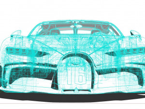Bugatti Chiron Pur Sport 2022 Modèle 3D