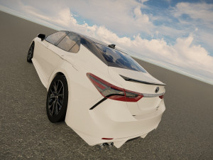 Toyota Camry XSE 2022 3D Model
