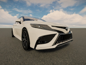 Toyota Camry XSE 2022 3D Model