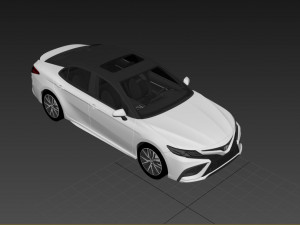 Toyota Camry XSE 2022 3D Model