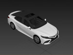 Toyota Camry XSE 2022 3D Model