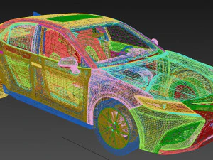 Toyota Camry XSE 2022 3D Model