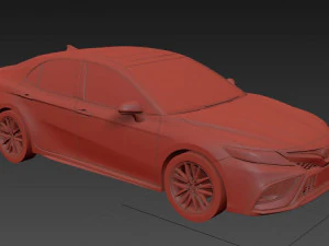 Toyota Camry XSE 2022 3D Model