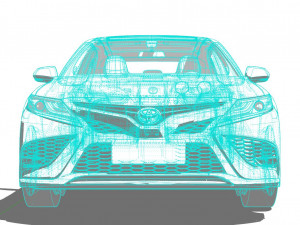 Toyota Camry XSE 2022 3D Model