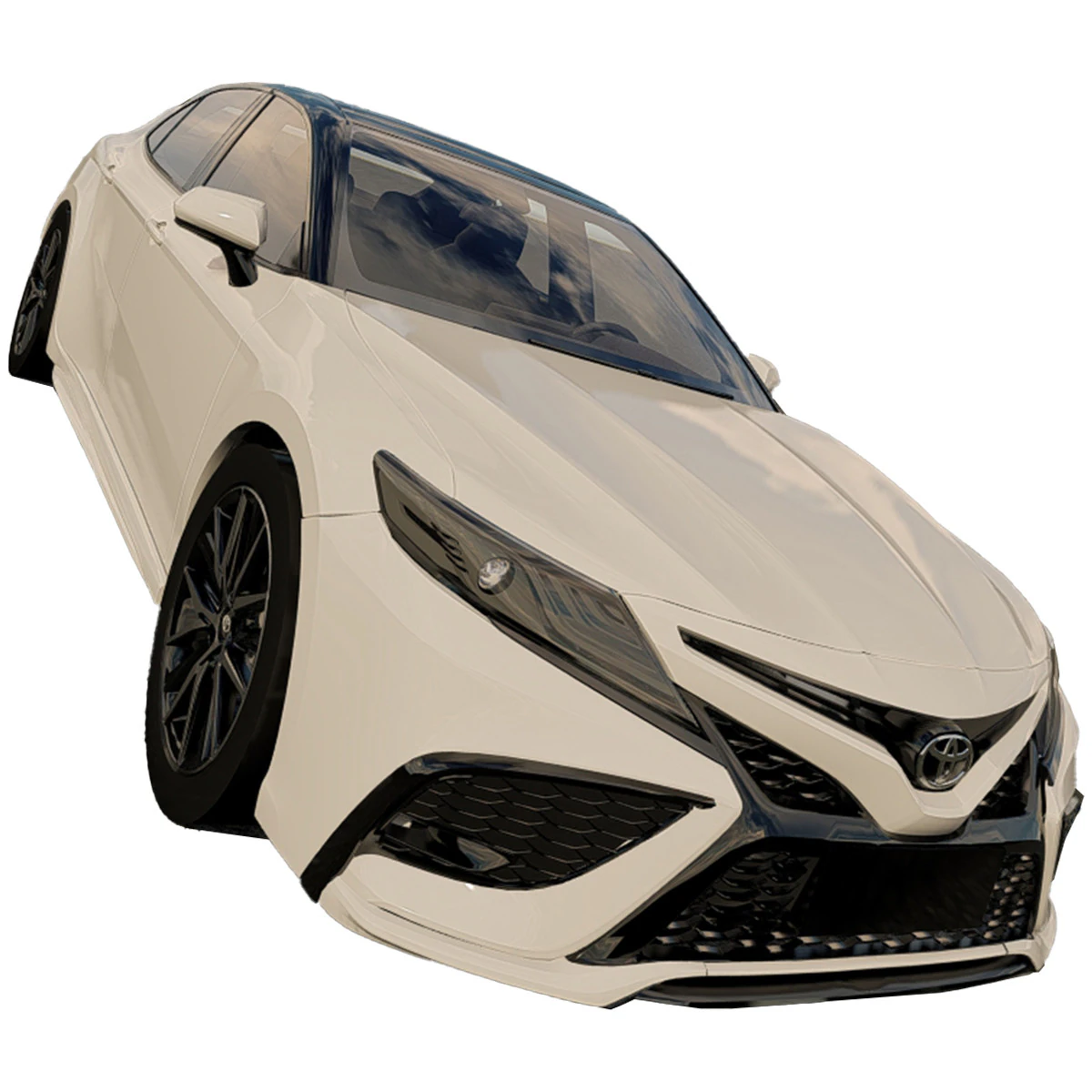 Toyota Camry XSE 2022 3D Model .c4d .max .obj .3ds .fbx .stl .blend