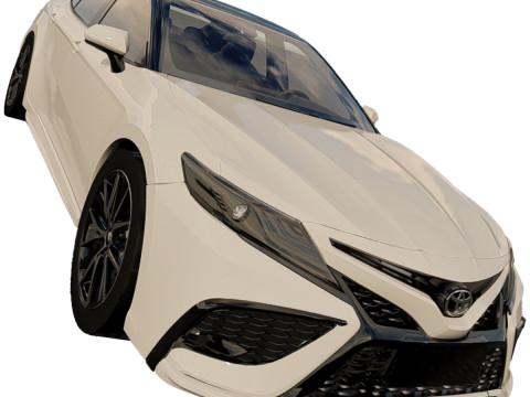 Toyota Camry XSE 2022 3D Model